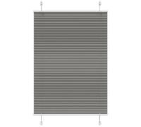 Berkfield Modern Pleated Blind Anthracite 100X100 Cm Fabric Width 99.4 Cm Polyester