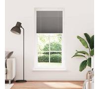 Berkfield Modern Pleated Blind Anthracite 100X200 Cm Fabric Width 99.4 Cm Polyester
