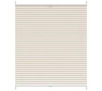 Berkfield Modern Plisse Blind 100X125Cm Cream