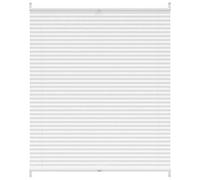 Berkfield Modern Plisse Blind 100X125Cm White Pleated Blind
