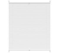 Berkfield Modern Plisse Blind 110X100Cm White Pleated Blind