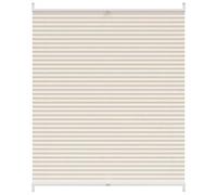 Berkfield Modern Plisse Blind 110X150Cm Cream