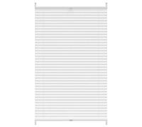 Berkfield Modern Plisse Blind 90X150Cm White Pleated Blind