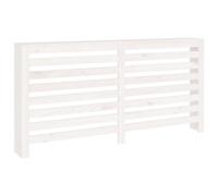 Berkfield Modern Radiator Cover White 169X19X84 Cm Solid Wood Pine