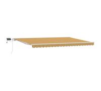 Berkfield Modern Retractable Awning With Manual 500 X 300 Cm Multicolour