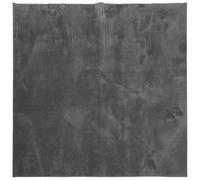 Berkfield Modern Rug Huarte Short Pile Soft And Washable Anthracite 240X240 Cm