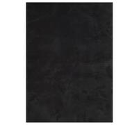 Berkfield Modern Rug Huarte Short Pile Soft And Washable Black 160X230 Cm