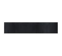 Berkfield Modern Rug Rectangular Black100X1000 Cm Bamboo