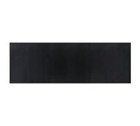Berkfield Modern Rug Rectangular Black100X300 Cm Bamboo
