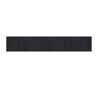 Berkfield Modern Rug Rectangular Black70X400 Cm Bamboo