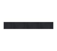 Berkfield Modern Rug Rectangular Black70X500 Cm Bamboo