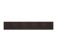 Berkfield Modern Rug Rectangular Dark Brown80X1000 Cm Bamboo