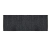 Berkfield Modern Rug Rectangular Grey 70X200 Cm Bamboo