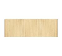 Berkfield Modern Rug Rectangular Light Natural100X300 Cm Bamboo
