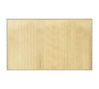 Berkfield Modern Rug Rectangular Light Natural60X100 Cm Bamboo