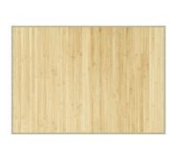 Berkfield Modern Rug Rectangular Light Natural70X100 Cm Bamboo