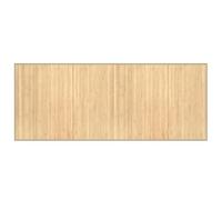 Berkfield Modern Rug Rectangular Light Natural80X200 Cm Bamboo