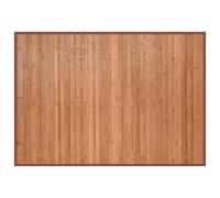 Berkfield Modern Rug Rectangular Natural70X100 Cm Bamboo