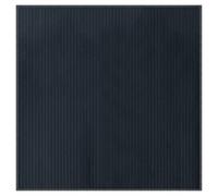 Berkfield Modern Rug Square Grey100X100 Cm Bamboo