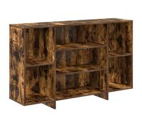 Berkfield Modern Sideboard Smoked Oak 120X30X75 Cm Engineered Wood