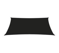 Berkfield Modern Sunshade Sail Oxford Fabric Trapezium 2/4X3 M Black