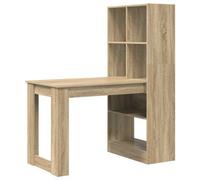 Berkfield Modern With Shelf Sonoma Oak 122 X 67 X 145 Cm Engineered Wood