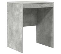 Berkfield Modern Writing Desk Concrete Grey Concrete 60 X 50 X 76 Cm Simple