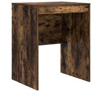 Berkfield Modern Writing Desk Smoked Oak Engineered Wood 60 X 50 X 76 Cm