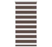 Berkfield Modern Zebra Blind 60 X 120 Cm Coffee