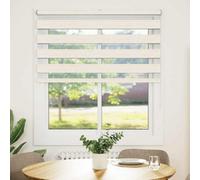Berkfield Modern Zebra Blind Marble Beige 125X150 Cm Fabric Width 120.9 Cm Polyester