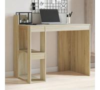 Berkfield Office Desk Sonoma Oak 103.5X56.5X94 Cm Engineered Wood