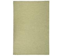 Outdoor Flatweave Rug Green Runner Area Floor Carpet Mat vidaXL