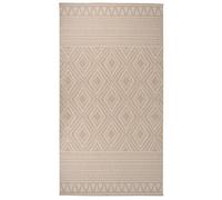 (brown stripes, 80 x 150 cm) vidaXL Outdoor Flatweave Rug Patio Garden Runner Mat Area Rug Floor Carpet
