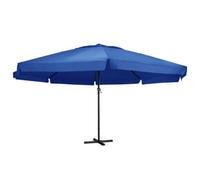 Berkfield Outdoor Parasol With Aluminium Pole 500 Cm Azure Blue