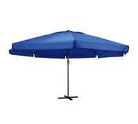 Berkfield Outdoor Parasol With Aluminium Pole 600 Cm Azure Blue