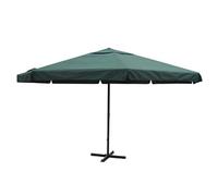 Berkfield Parasol Green Aluminium 500 cm