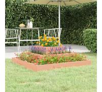 Berkfield Planter 80X80X27 Cm Solid Wood Douglas
