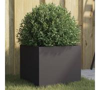 Berkfield Planter Black 32X30X29 Cm Steel