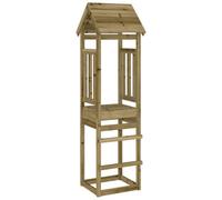 Berkfield Play Tower 52.5X46.5X206.5 Cm Impregnated Wood Pine