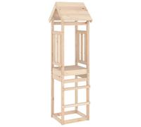 Berkfield Play Tower 52.5X46.5X206.5 Cm Solid Wood Pine