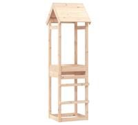 Berkfield Play Tower 53X46.5X194 Cm Solid Wood Pine