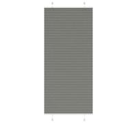 Berkfield Pleated Blind Anthracite 100X200 Cm Fabric Width 99.4 Cm Polyester