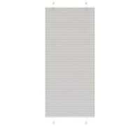 Berkfield Pleated Blind Light Grey 100X200 Cm Fabric Width 99.4 Cm Polyester