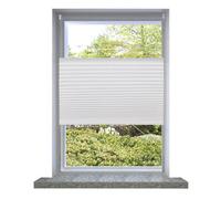 Berkfield Plisse Blind 110X100Cm White Pleated Blind