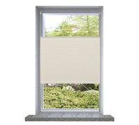 Berkfield Plisse Blind 110X150Cm Cream