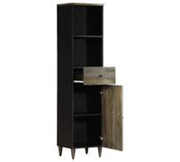 Berkfield Practical Bathroom Cabinet 38X33X160 Cm Solid Wood Mango