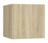 Berkfield Practical Bedside Cabinet Sonoma Oak 30.5X30X30 Cm Engineered Wood