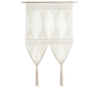 Berkfield Practical Macrame Curtain 140X240 Cm Cotton