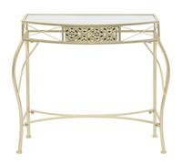 Berkfield Practical Side Table French Style Metal 82X39X76 Cm Gold