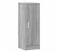 Berkfield Premium Shoe Cabinet Grey Sonoma 32X35X92 Cm Engineered Wood